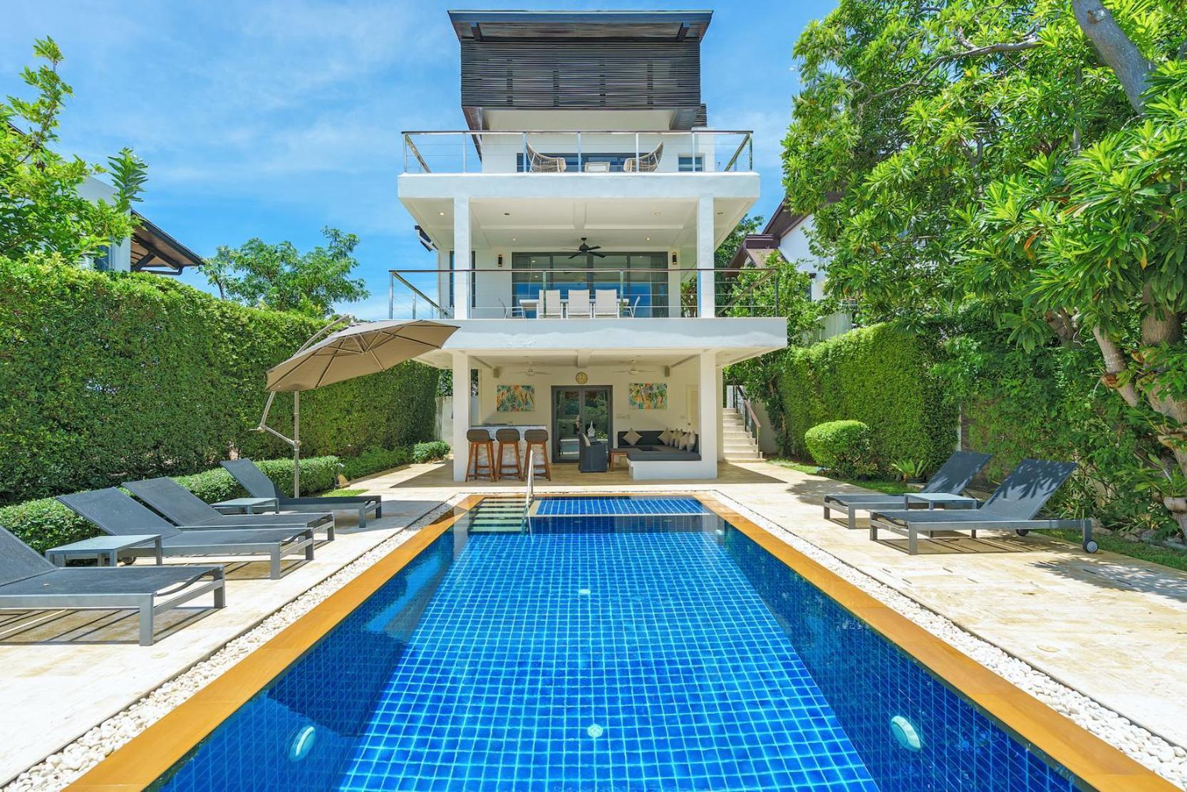 3 Bedroom Luxury 5 Star Seaview Villa Esprit Sdv087-By Samui Dream Villas Pantai Bangrak Luaran gambar